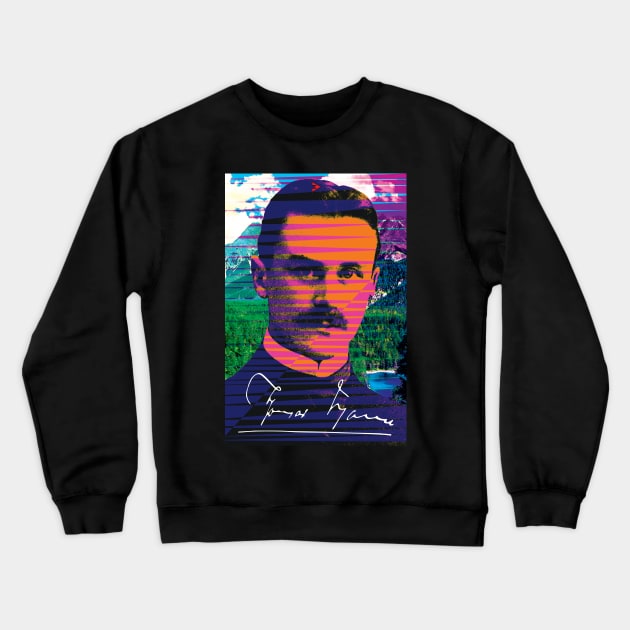 Thomas Mann - The Magic Mountain Crewneck Sweatshirt by Exile Kings 